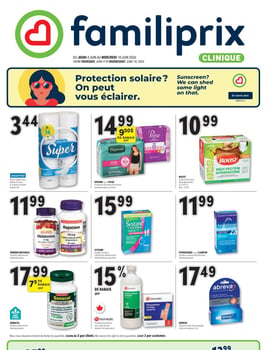 Circulaire Familiprix - Clinique Circulaire Familiprix - Clinique